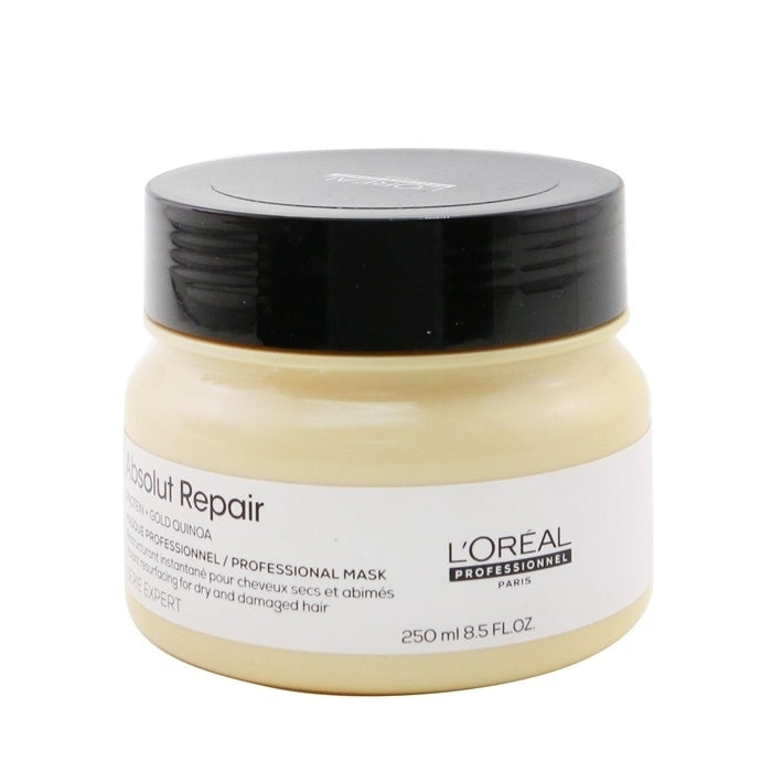 LOreal Professionnel Serie Expert - Absolut Repair Gold Quinoa + Protein Instant Resurfacing Mask (For Dry and Damaged Image 1
