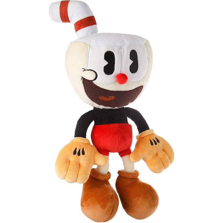 Mighty Mojo The Cuphead Show Cuphead Mugman 15 Inch Plush Doll Set Image 6