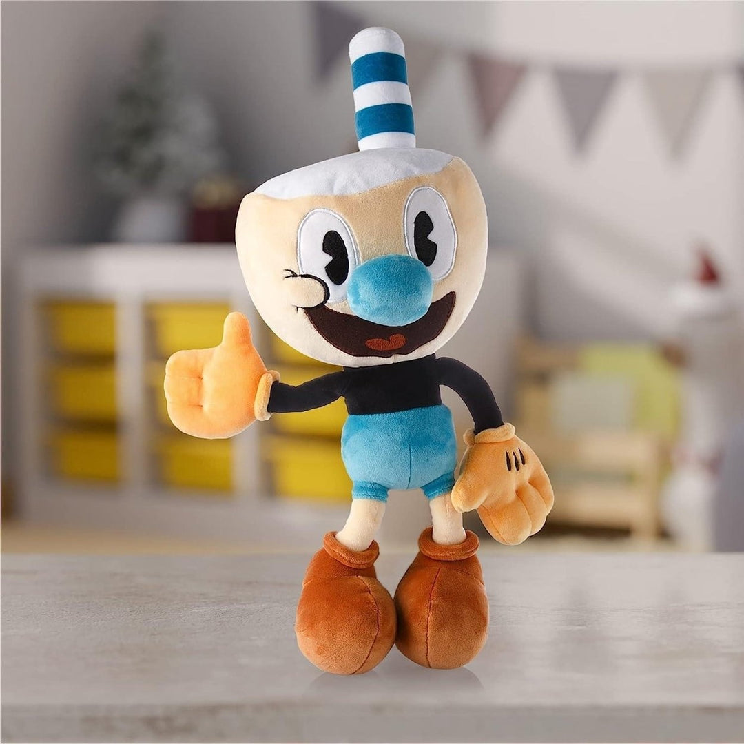 Mighty Mojo The Cuphead Show Cuphead Mugman 15 Inch Plush Doll Set Image 8