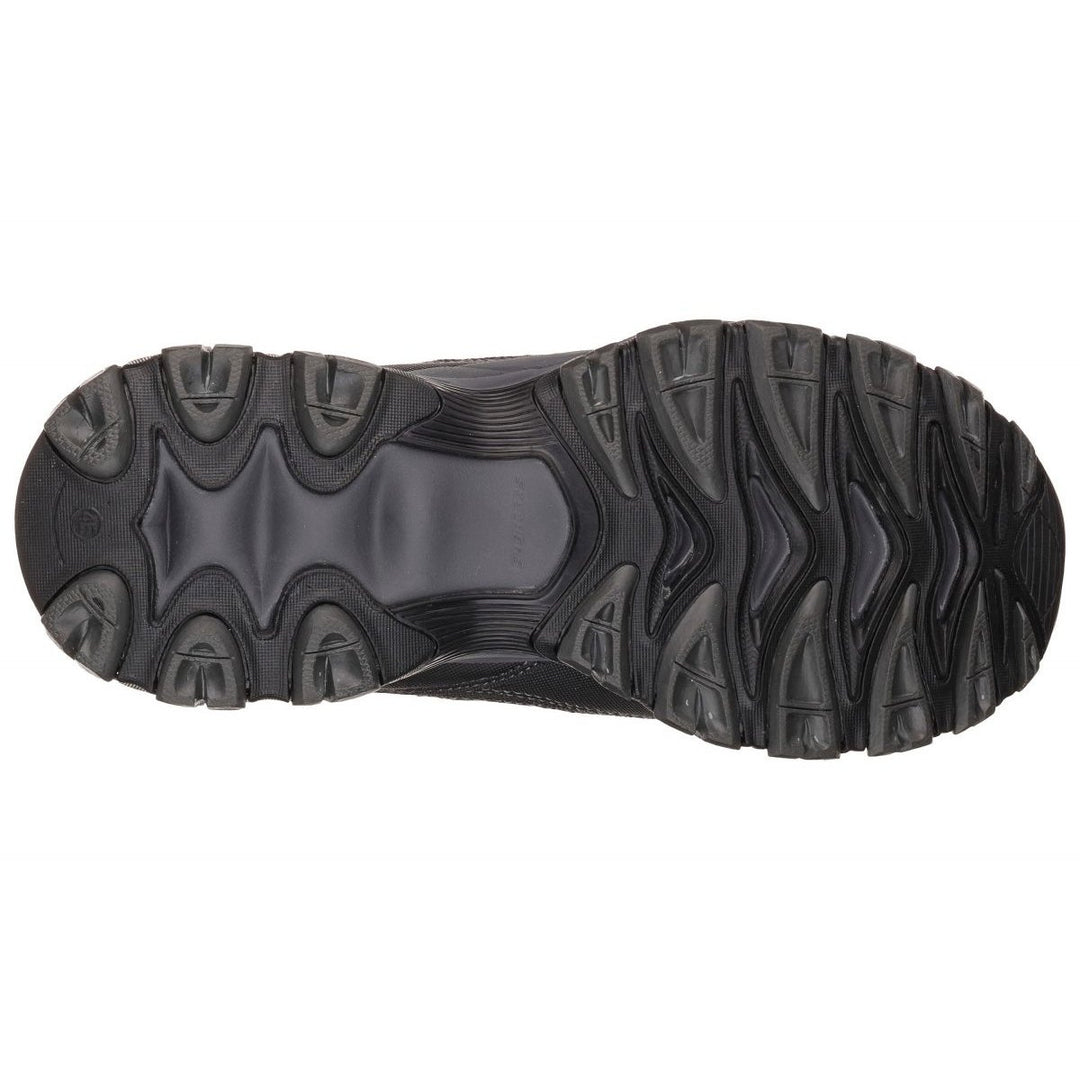 Skechers Mens Cankton-U Industrial Shoe 7 BLACK/CHARCOAL Image 4