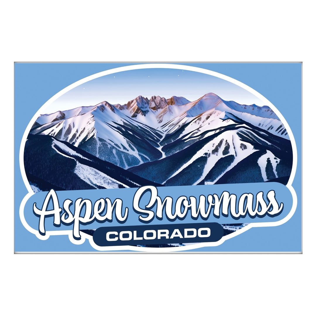 Aspen Snowmass Colorado A Souvenir 2x3-Inch Durable and Vibrant Decor Fridge Magnet Image 1