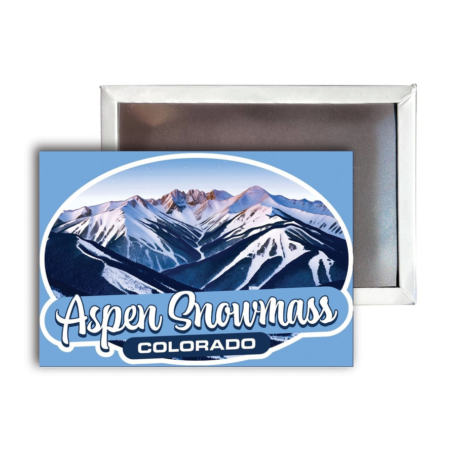 Aspen Snowmass Colorado A Souvenir Durable and Vibrant Decor Fridge Magnet 2.5"X3.5" Image 1