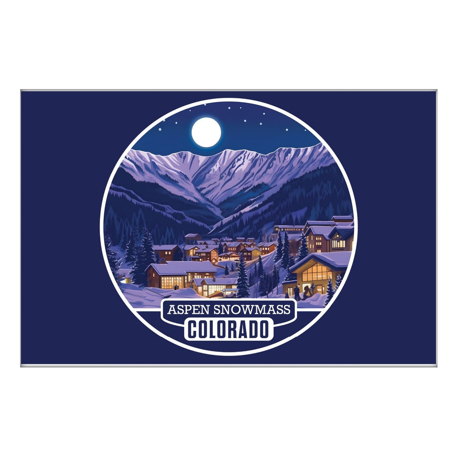 Aspen Snowmass Colorado B Souvenir 2x3-Inch Durable and Vibrant Decor Fridge Magnet Image 1