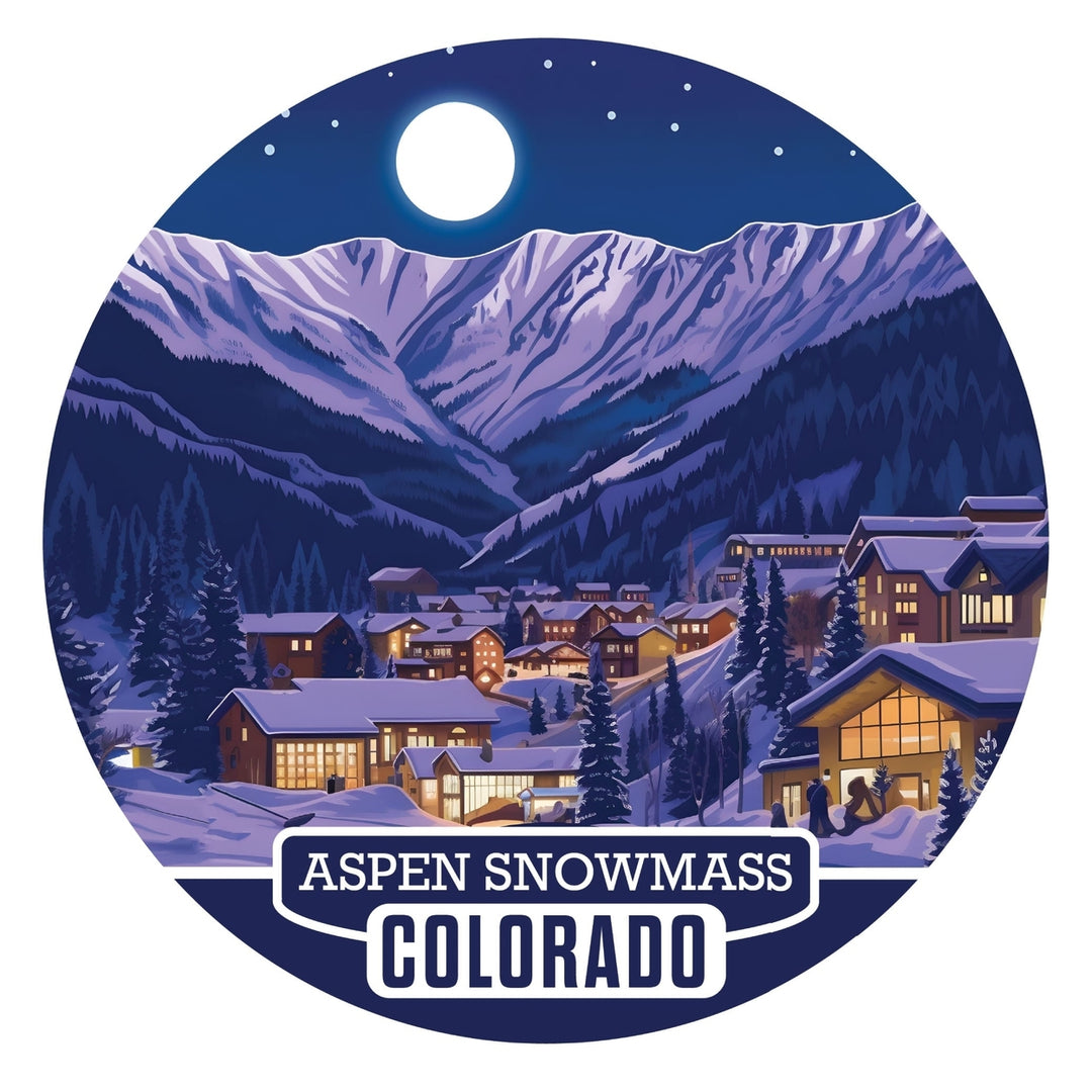 Aspen Snowmass Colorado B Exclusive Destination Fridge Decor Magnet Image 1
