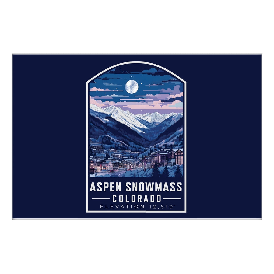 Aspen Snowmass Colorado C Souvenir 2x3-Inch Durable and Vibrant Decor Fridge Magnet Image 1