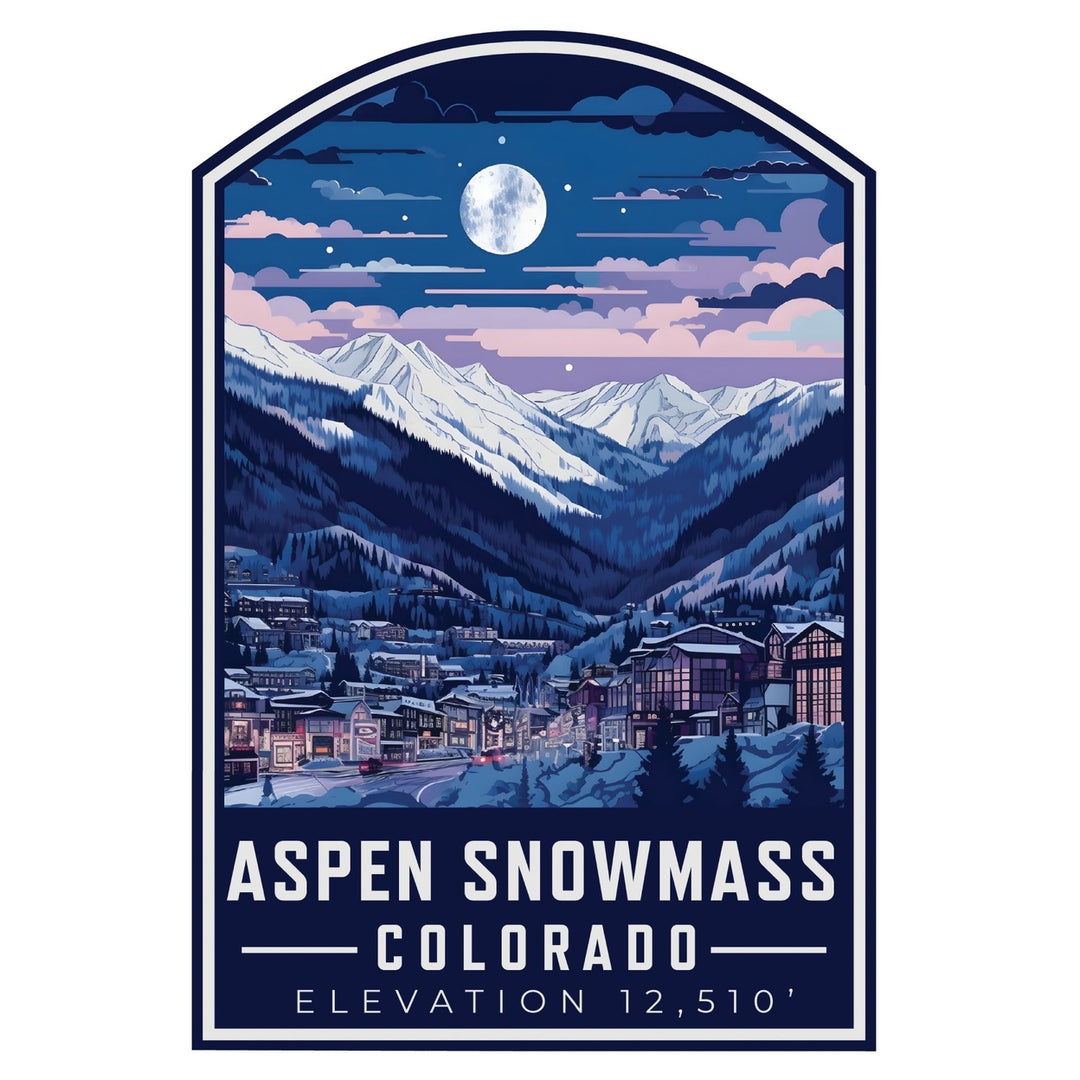Aspen Snowmass Colorado C Exclusive Destination Fridge Decor Magnet Image 1