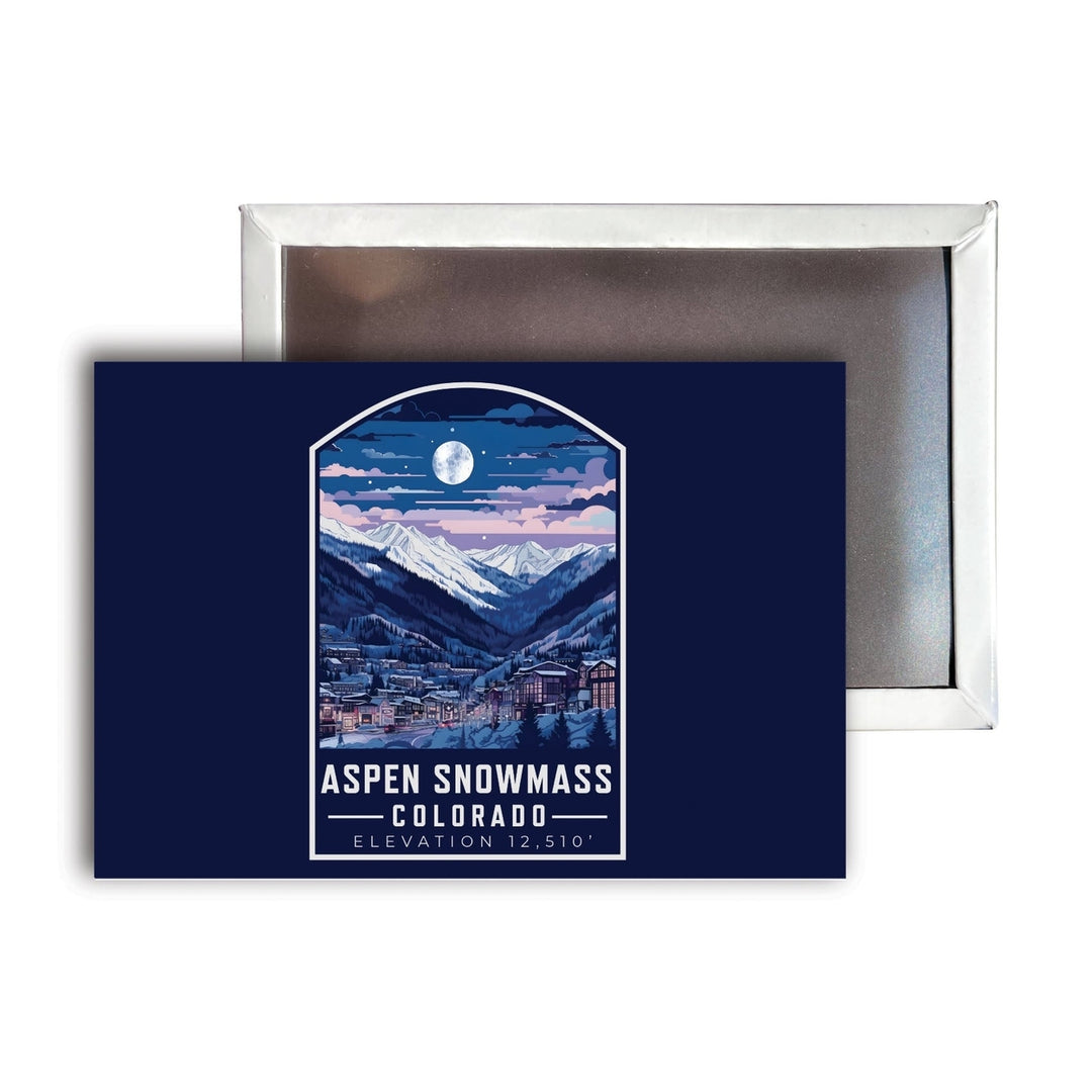 Aspen Snowmass Colorado C Souvenir Durable and Vibrant Decor Fridge Magnet 2.5"X3.5" Image 1