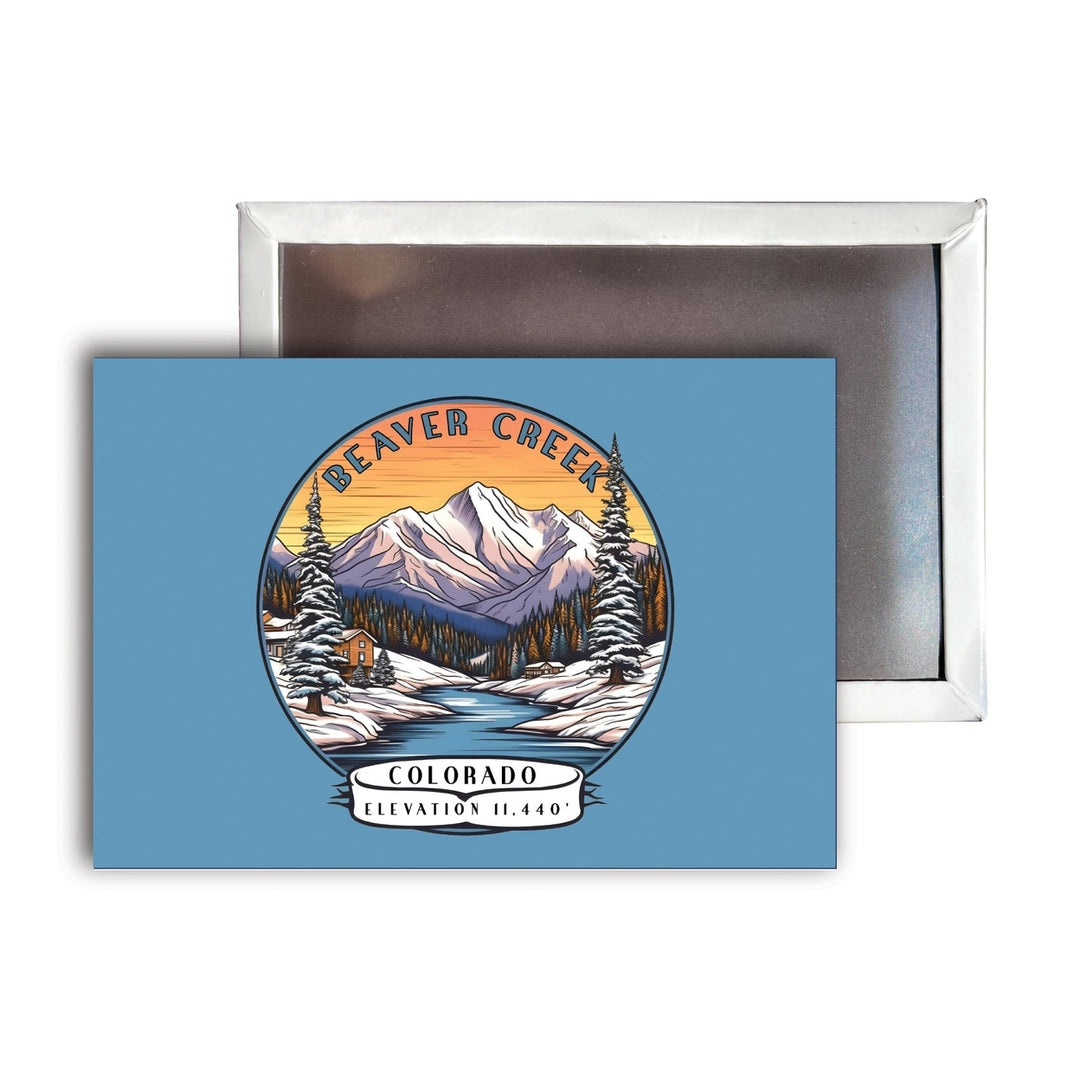 Beaver Creek Colorado A Souvenir Durable and Vibrant Decor Fridge Magnet 2.5"X3.5" Image 1