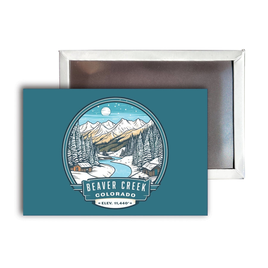 Beaver Creek Colorado B Souvenir Durable and Vibrant Decor Fridge Magnet 2.5"X3.5" Image 1