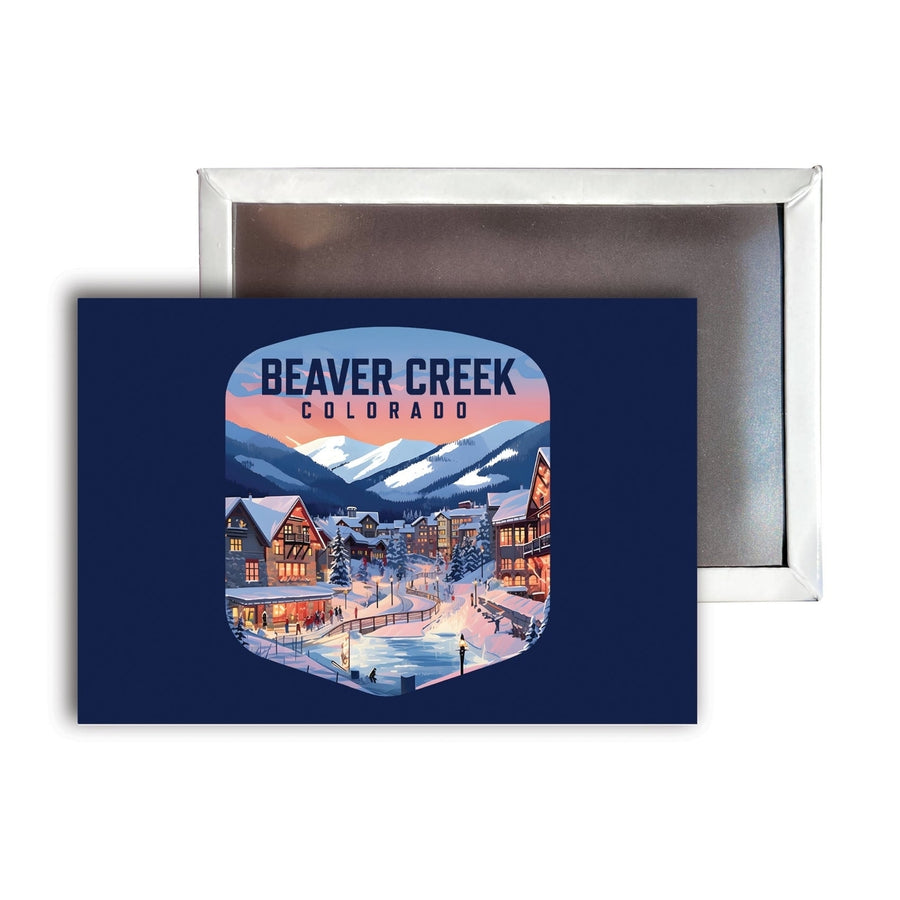 Beaver Creek Colorado C Souvenir Durable and Vibrant Decor Fridge Magnet 2.5"X3.5" Image 1