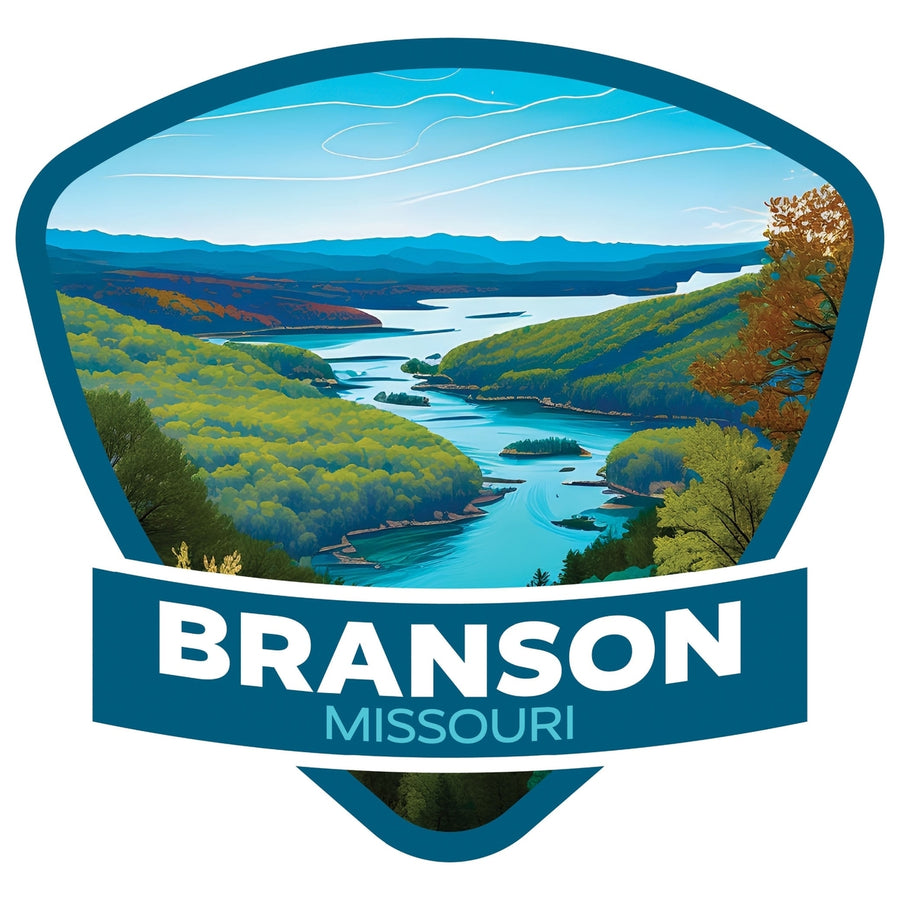 Branson Missouri A Souvenir Memories Durable Vinyl Decal Sticker Image 1