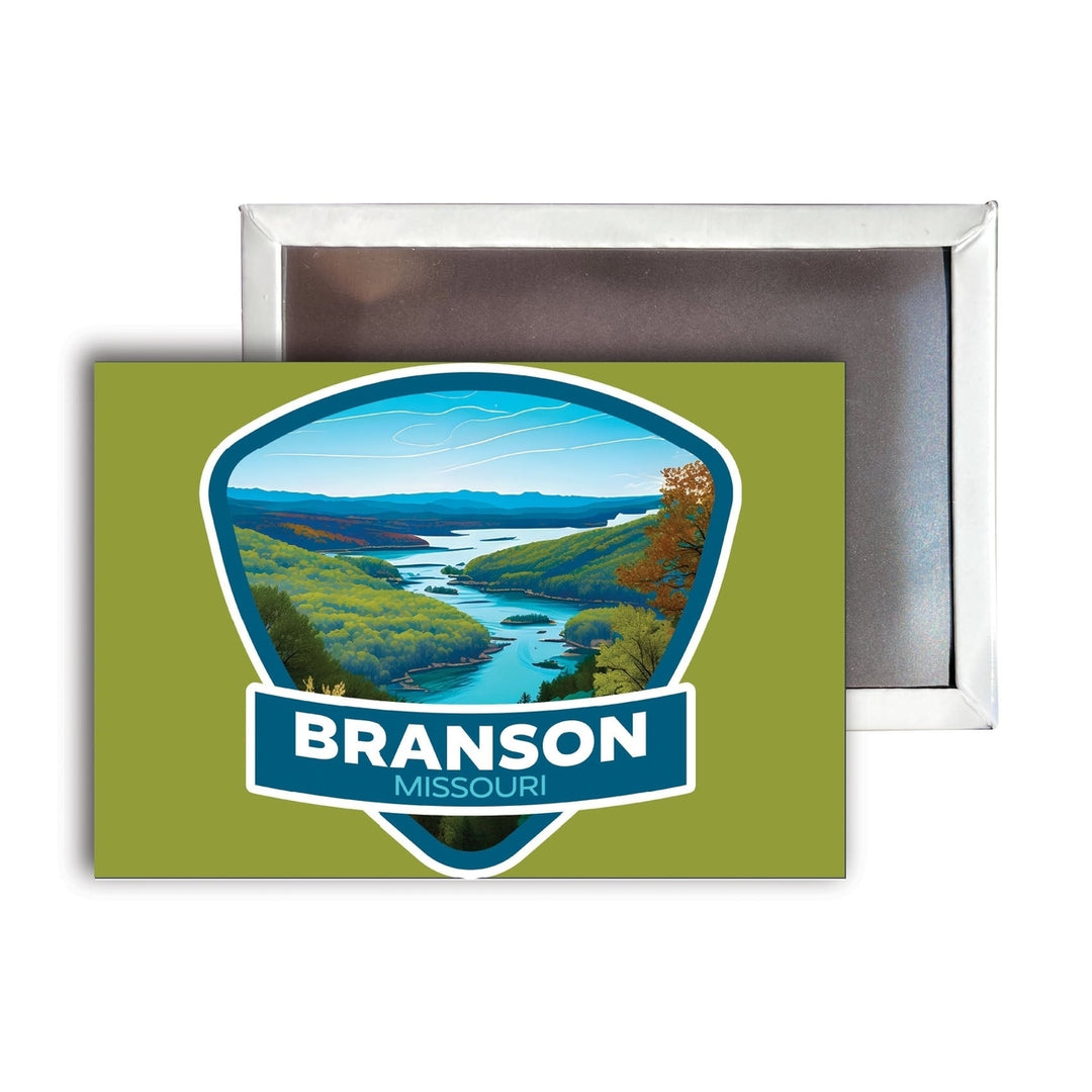 Branson Missouri A Souvenir Durable and Vibrant Decor Fridge Magnet 2.5"X3.5" Image 1