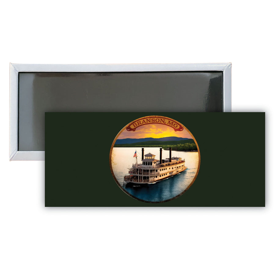 Branson Missouri C Souvenir Durable and Vibrant Decor Fridge Magnet 4.75 x 2 Inch Image 1