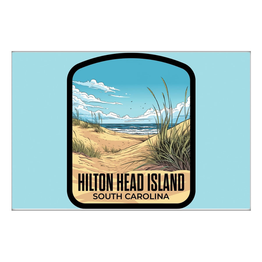 Hilton Head Island A Souvenir 2x3-Inch Durable and Vibrant Decor Fridge Magnet Image 1