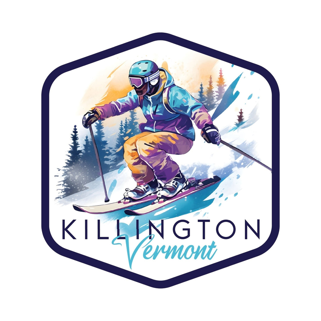 Killington Vermont A Exclusive Destination Fridge Decor Magnet Image 1