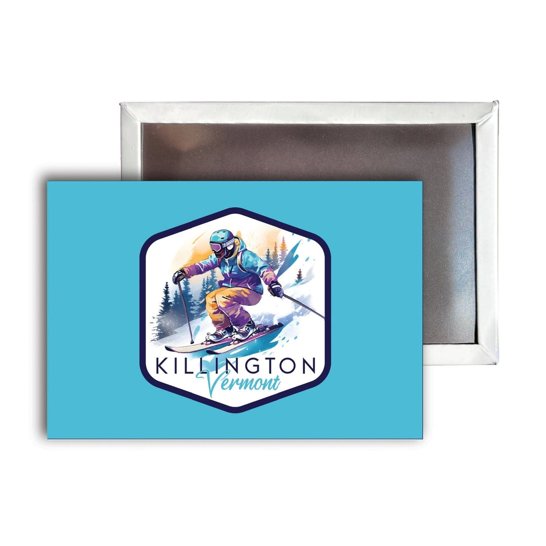 Killington Vermont A Souvenir Durable and Vibrant Decor Fridge Magnet 2.5"X3.5" Image 1