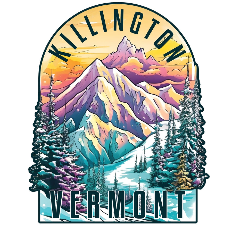 Killington Vermont B Exclusive Destination Fridge Decor Magnet Image 1