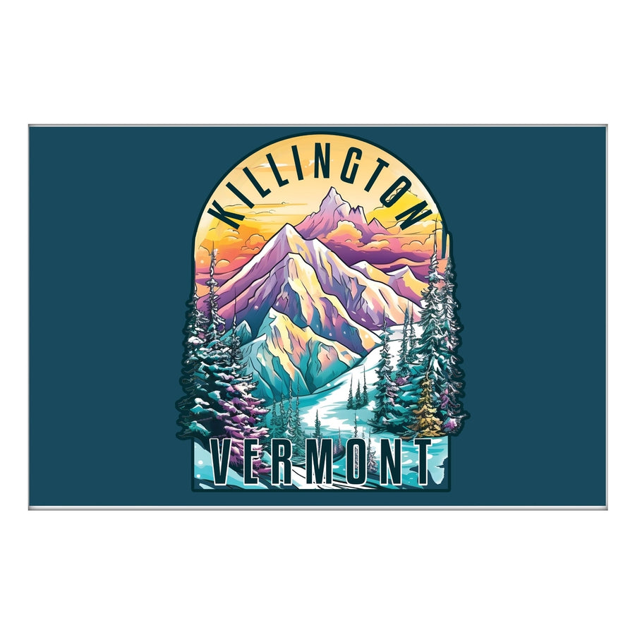 Killington Vermont B Souvenir 2x3-Inch Durable and Vibrant Decor Fridge Magnet Image 1