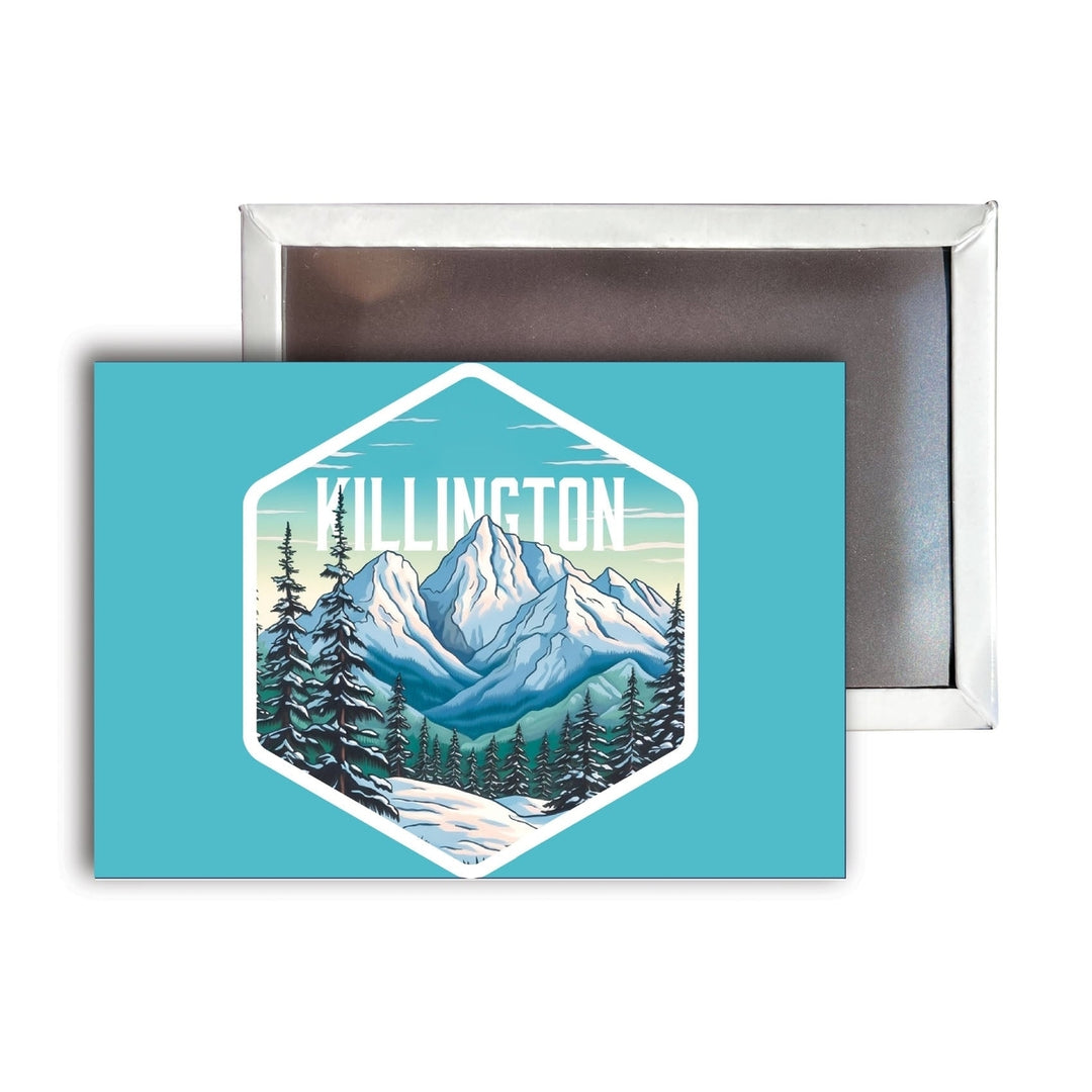 Killington Vermont C Souvenir Durable and Vibrant Decor Fridge Magnet 2.5"X3.5" Image 1