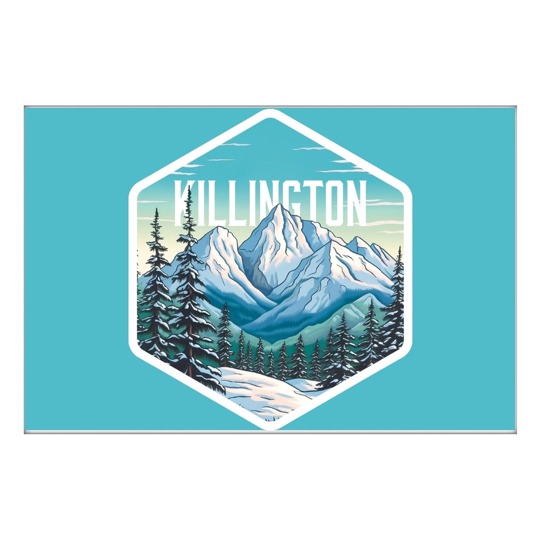 Killington Vermont C Souvenir 2x3-Inch Durable and Vibrant Decor Fridge Magnet Image 1