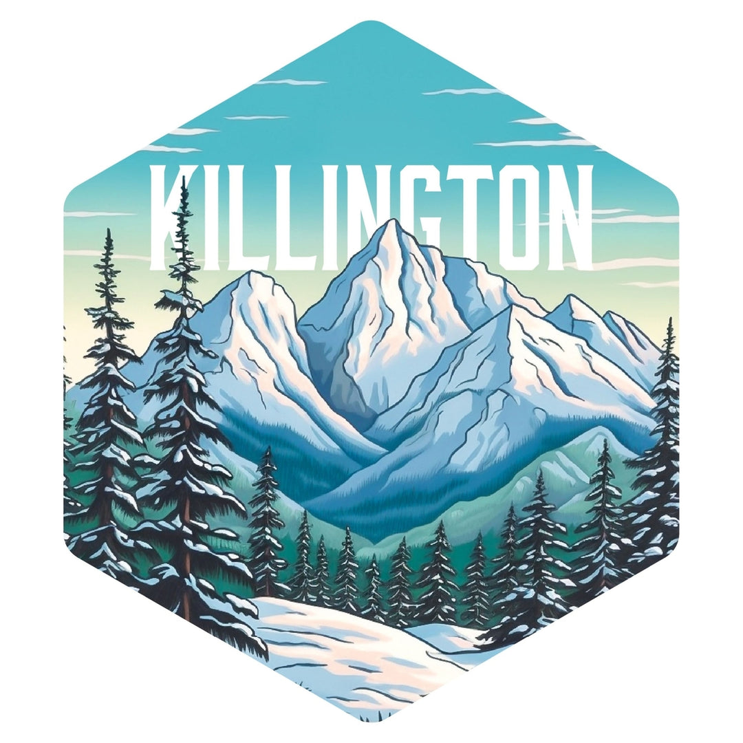 Killington Vermont C Exclusive Destination Fridge Decor Magnet Image 1