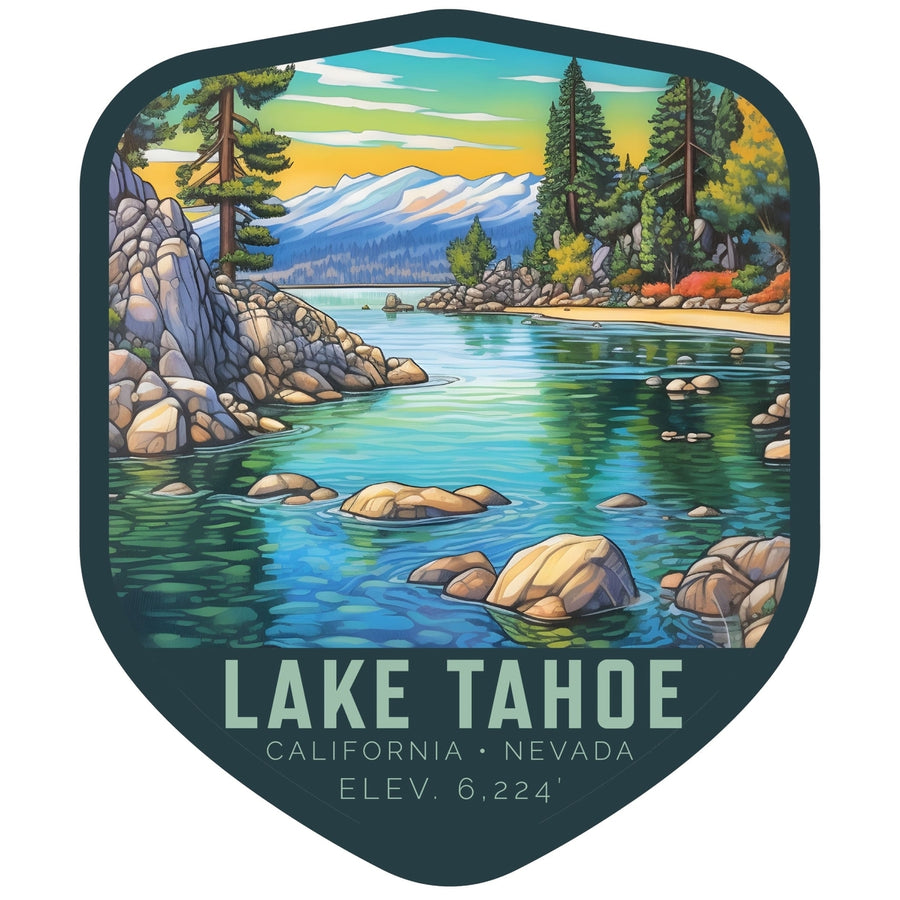 Lake Tahoe California B Exclusive Destination Fridge Decor Magnet Image 1