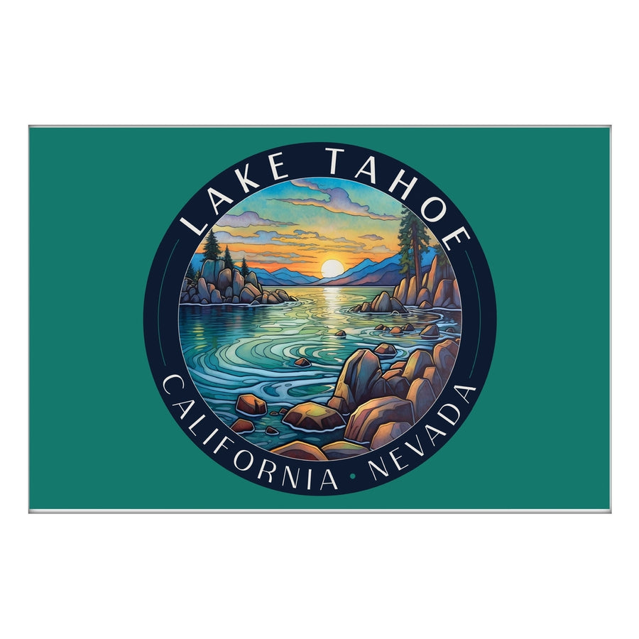 Lake Tahoe California C Souvenir 2x3-Inch Durable and Vibrant Decor Fridge Magnet Image 1