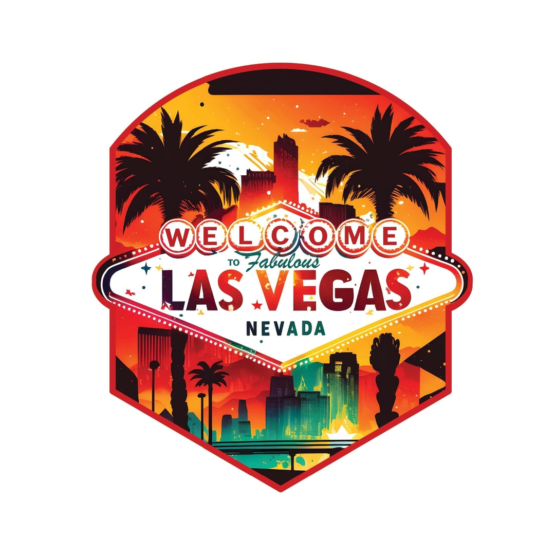 Las Vegas Nevada A Exclusive Destination Fridge Decor Magnet Image 1