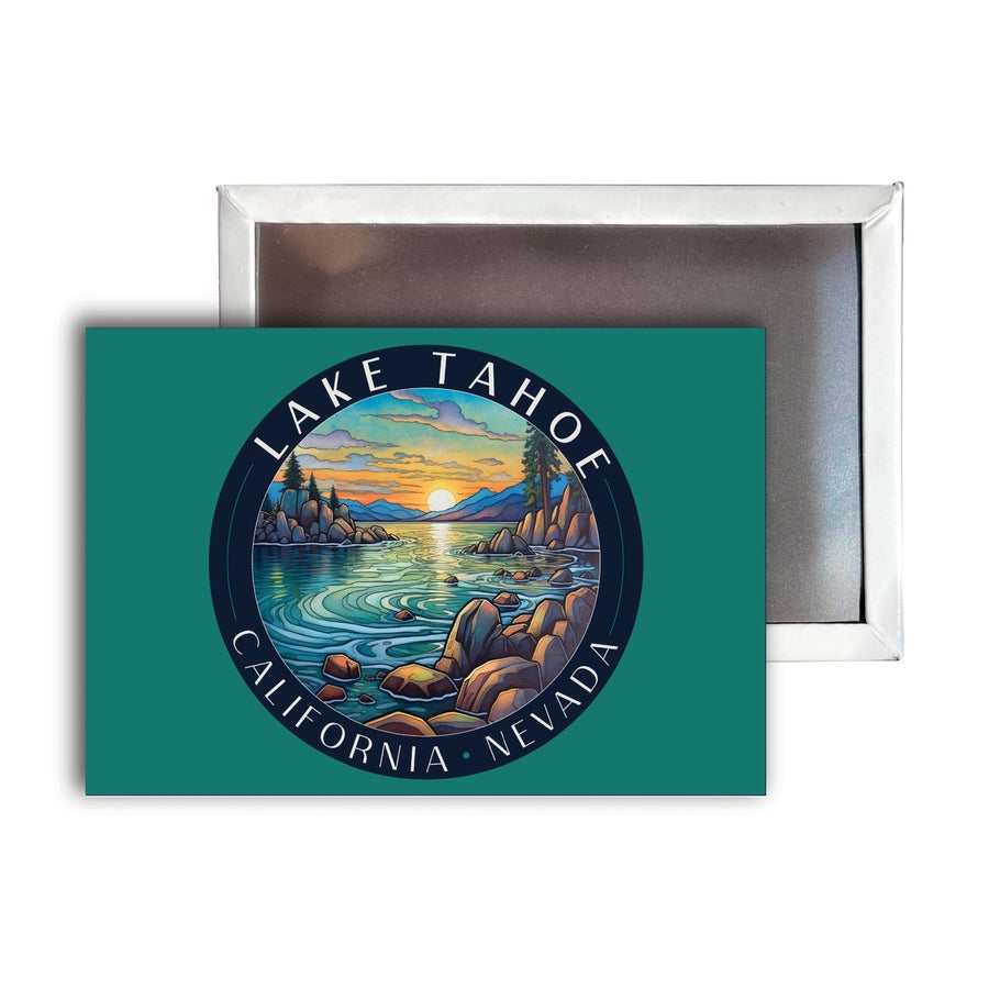 Lake Tahoe California C Souvenir Durable and Vibrant Decor Fridge Magnet 2.5"X3.5" Image 1