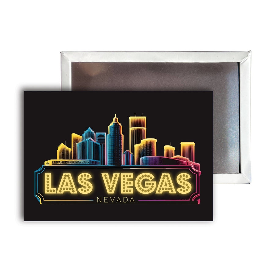 Las Vegas Nevada C Souvenir Durable and Vibrant Decor Fridge Magnet 2.5"X3.5" Image 1