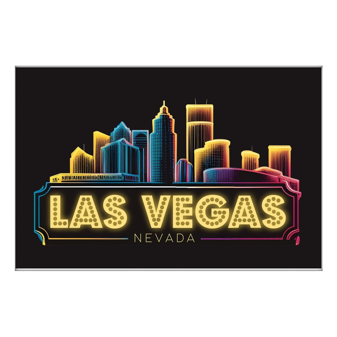 Las Vegas Nevada C Souvenir 2x3-Inch Durable and Vibrant Decor Fridge Magnet Image 1