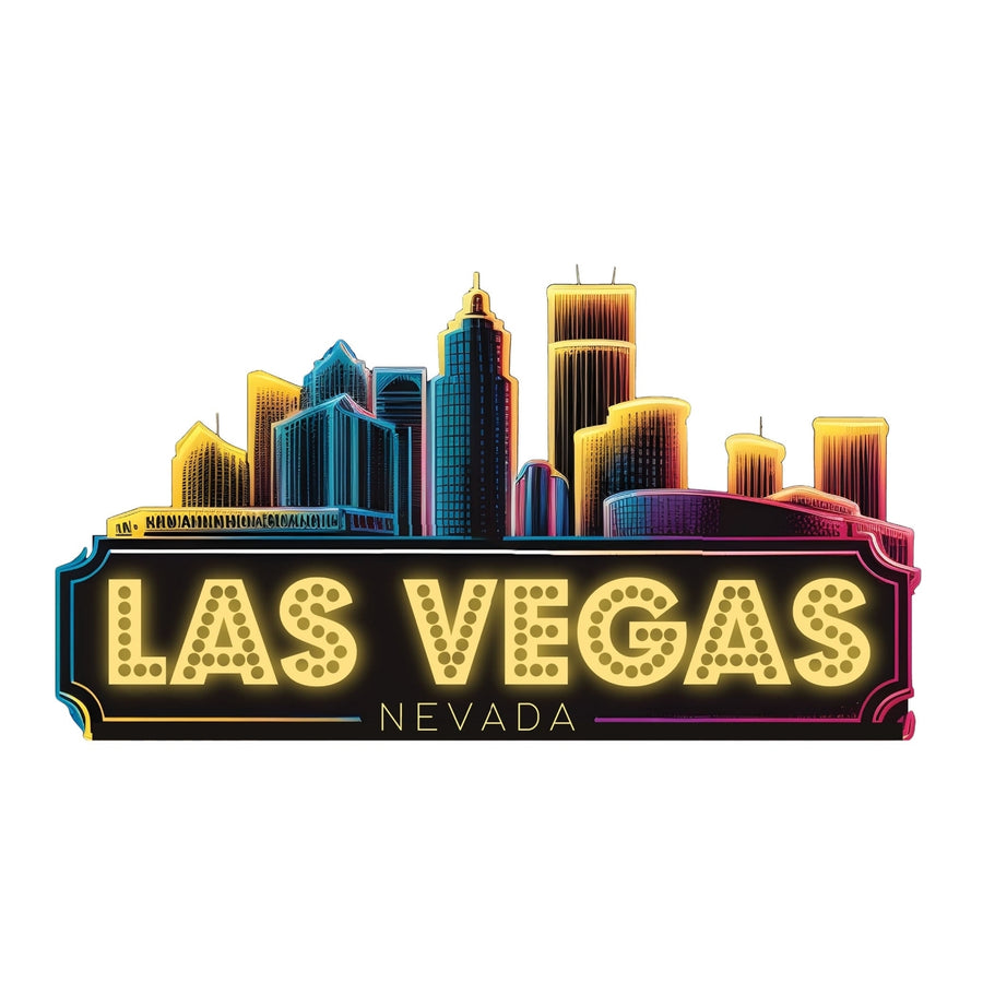 Las Vegas Nevada C Souvenir Memories Durable Vinyl Decal Sticker Image 1