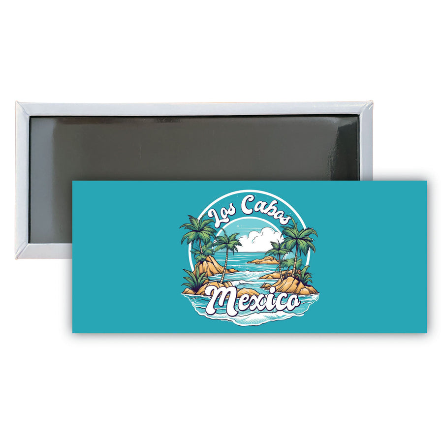 Los Cabos Mexico A Souvenir Durable and Vibrant Decor Fridge Magnet 4.75 x 2 Inch Image 1