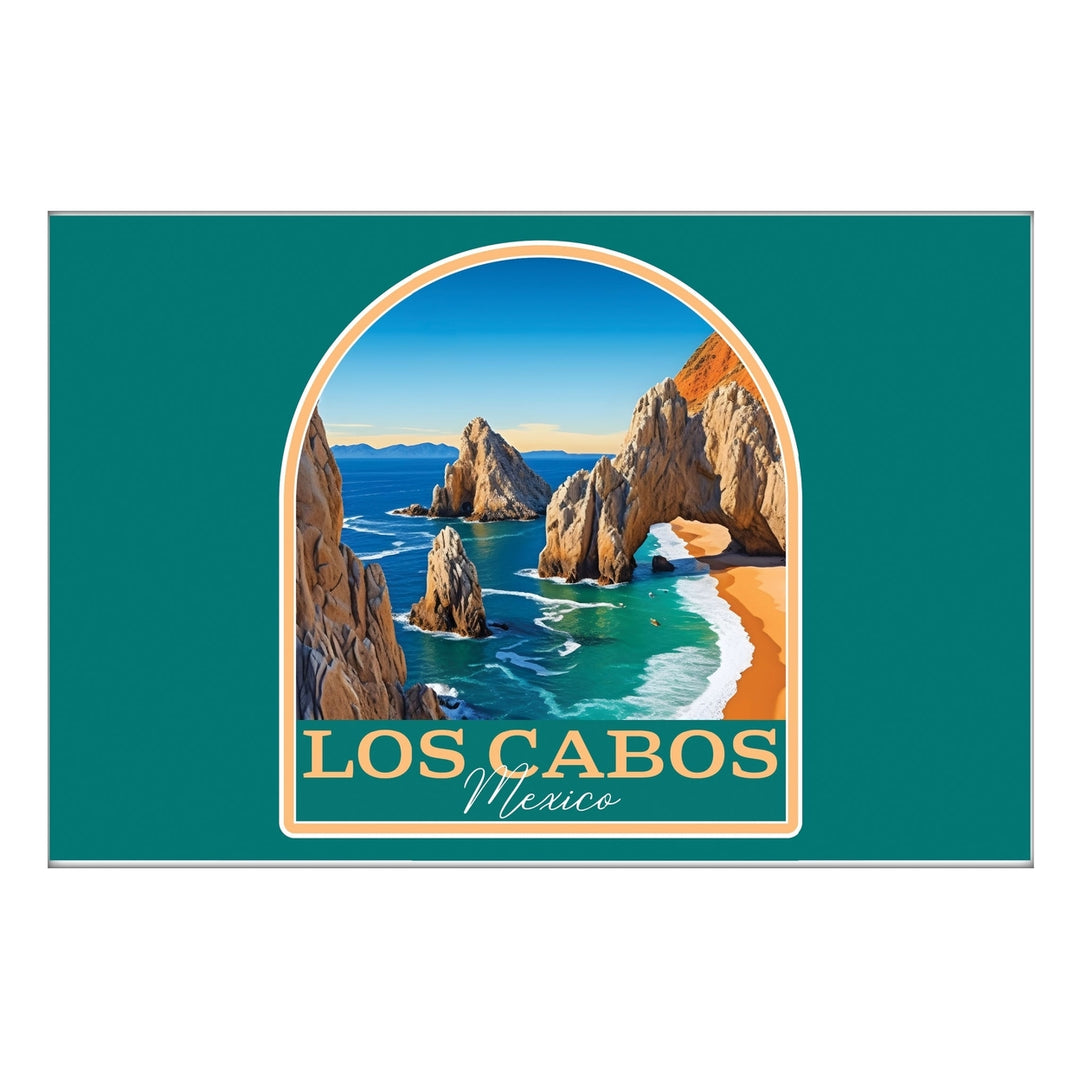 Los Cabos Mexico B Souvenir 2x3-Inch Durable and Vibrant Decor Fridge Magnet Image 1