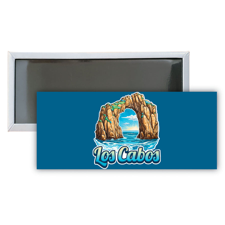 Los Cabos Mexico C Souvenir Durable and Vibrant Decor Fridge Magnet 4.75 x 2 Inch Image 1