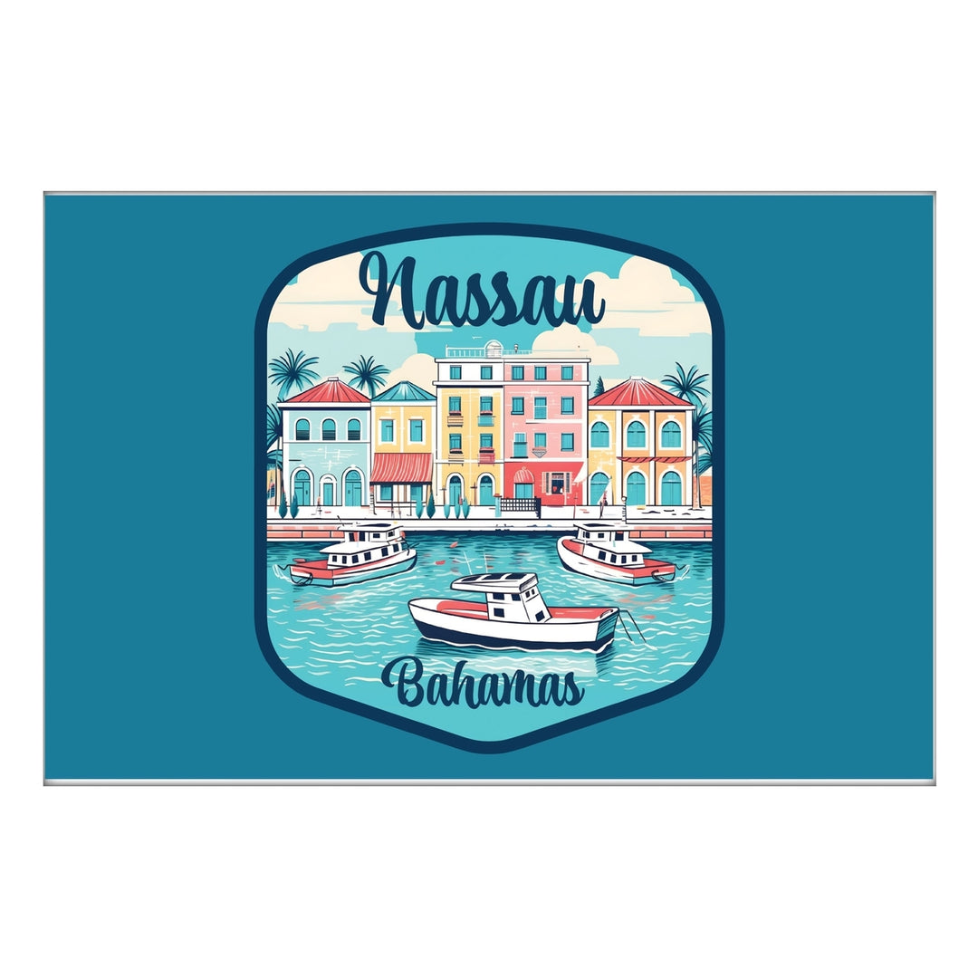 Nassau the Bahamas C Souvenir 2x3-Inch Durable and Vibrant Decor Fridge Magnet Image 1