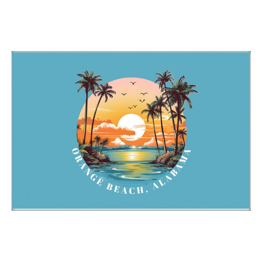 Orange Beach Alabama B Souvenir 2x3-Inch Durable and Vibrant Decor Fridge Magnet Image 1