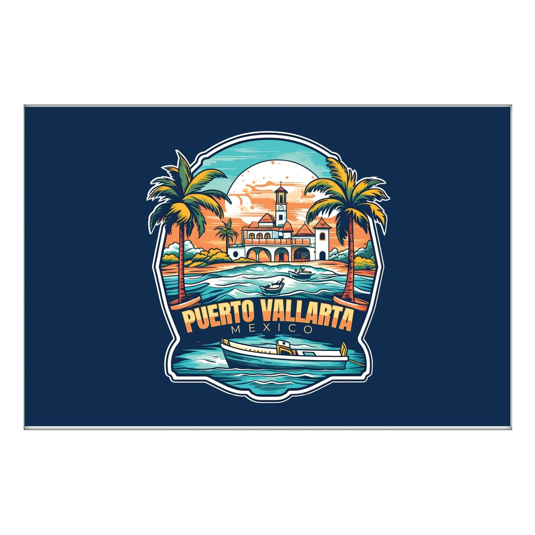 Puerto Vallarta Mexico A Souvenir 2x3-Inch Durable and Vibrant Decor Fridge Magnet Image 1