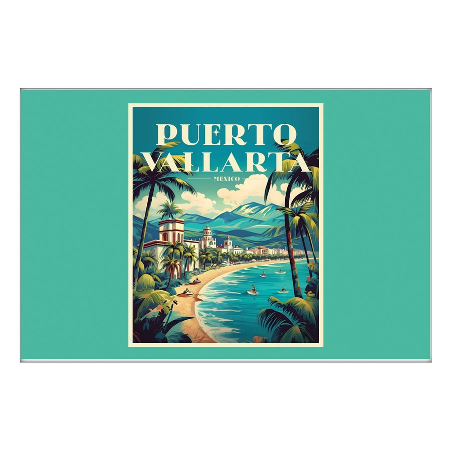 Puerto Vallarta Mexico C Souvenir 2x3-Inch Durable and Vibrant Decor Fridge Magnet Image 1