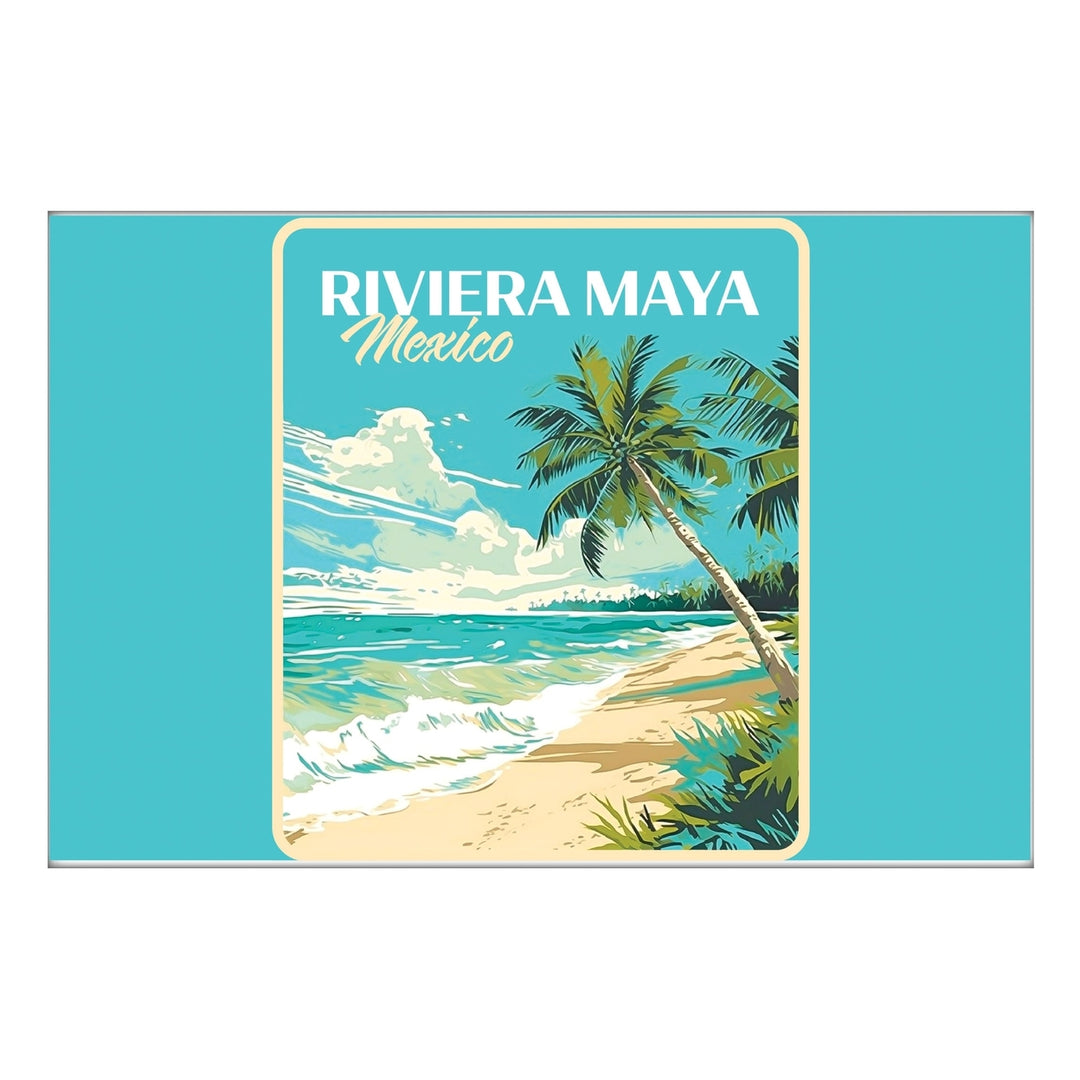 Riviera Maya Mexico C Souvenir 2x3-Inch Durable and Vibrant Decor Fridge Magnet Image 1