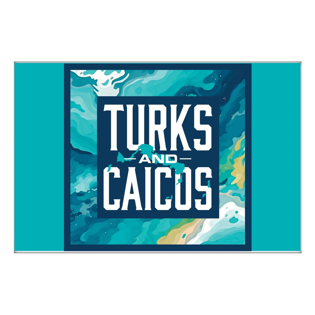 Turks And Caicos B Souvenir 2x3-Inch Durable and Vibrant Decor Fridge Magnet Image 1