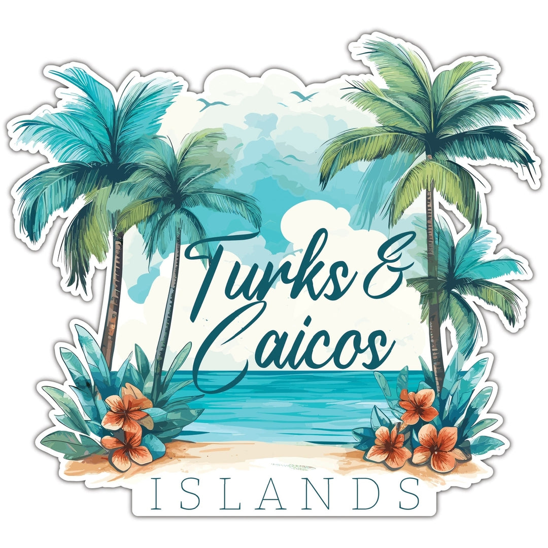 Turks And Caicos C Exclusive Destination Fridge Decor Magnet Image 1