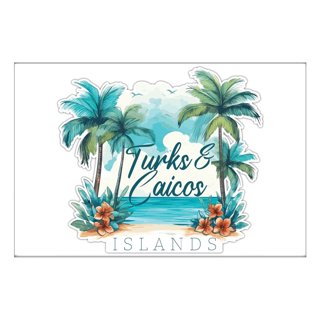 Turks And Caicos C Souvenir 2x3-Inch Durable and Vibrant Decor Fridge Magnet Image 1