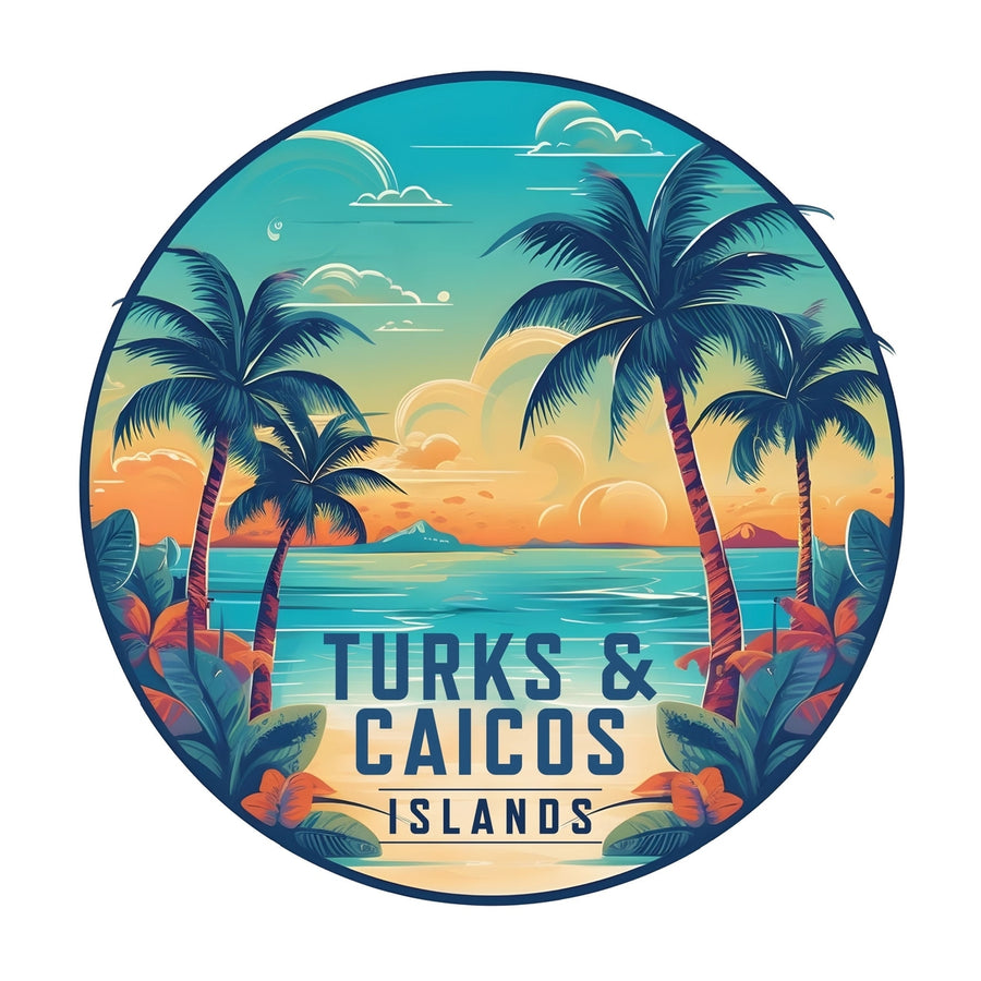Turks And Caicos D Exclusive Destination Fridge Decor Magnet Image 1
