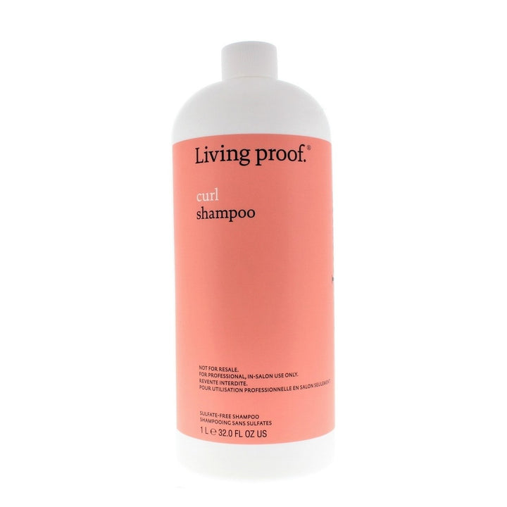 Living Proof Curl Shampoo 1 Liter 32oz Creamy Cleanser for Defined Curls Image 1