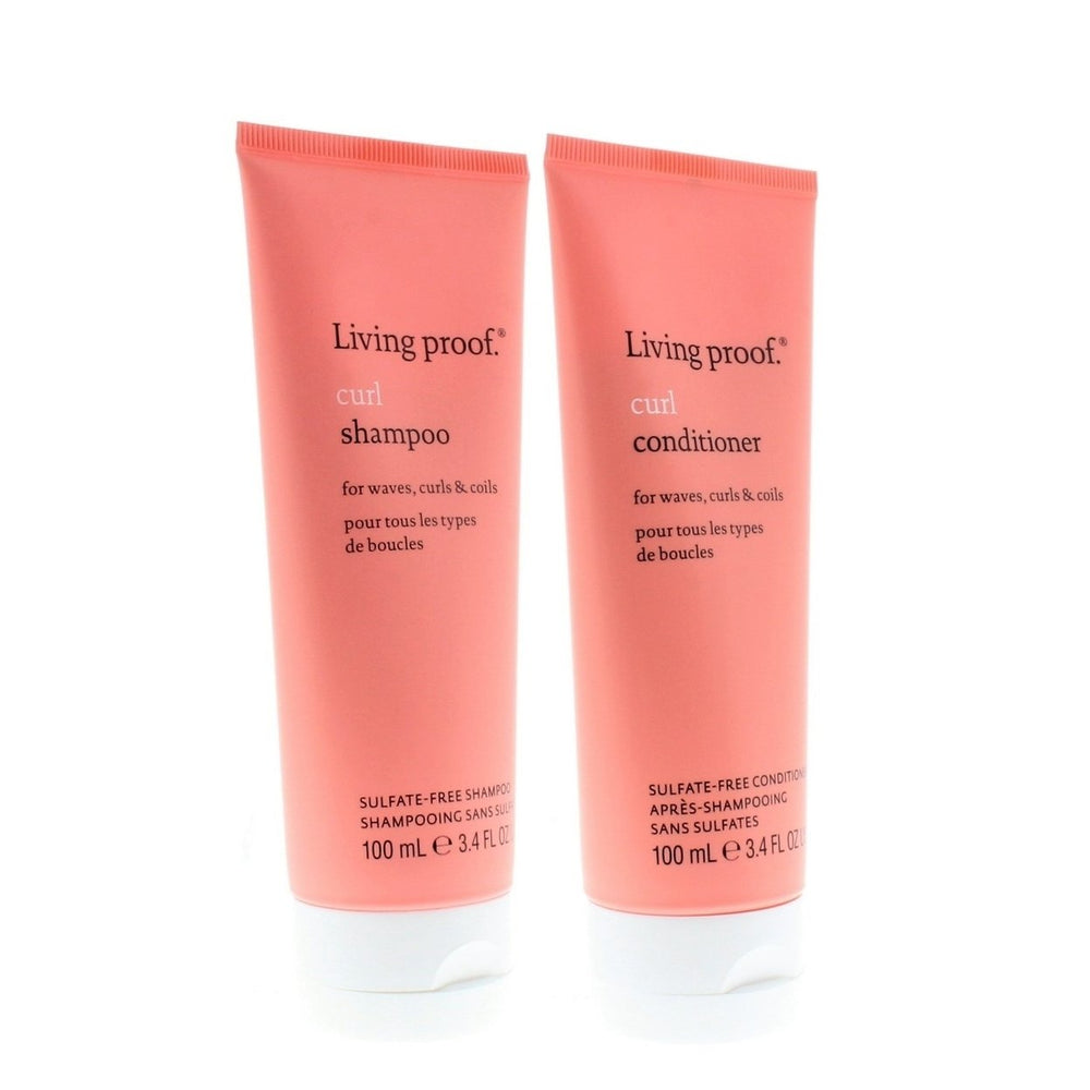 Living Proof Curl Shampoo and Conditioner 100ml/3.4oz Set Image 2
