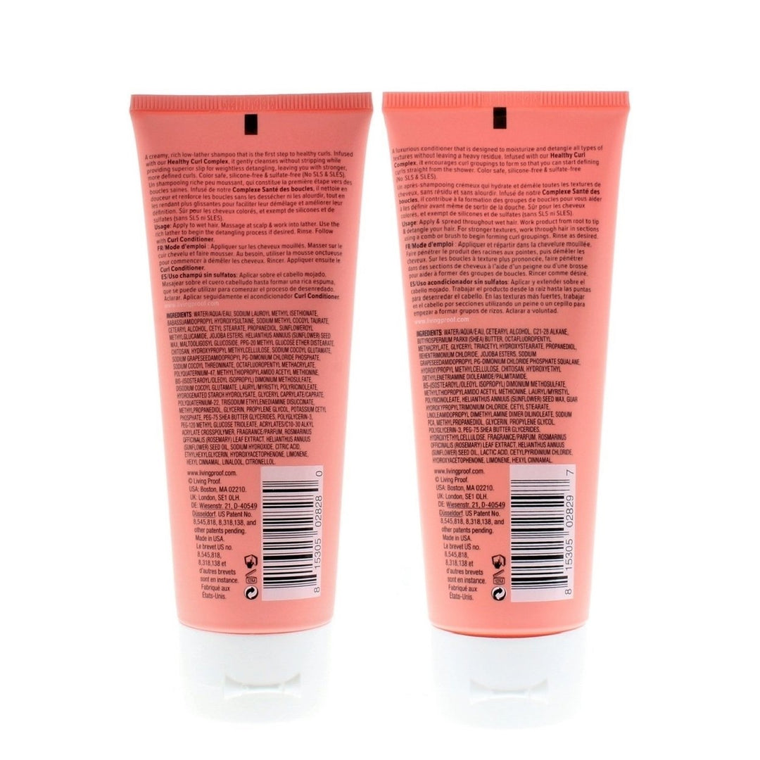 Living Proof Curl Shampoo and Conditioner 100ml/3.4oz Set Image 3