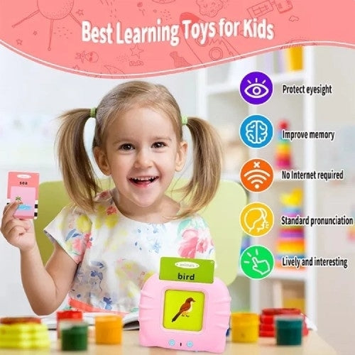 112-Piece Talking Childrens Educational Speech Therapy Toy Image 2