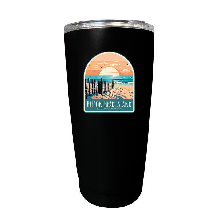 Hilton Head Island Souvenir 16 oz Stainless Steel Insulated Tumbler Image 1