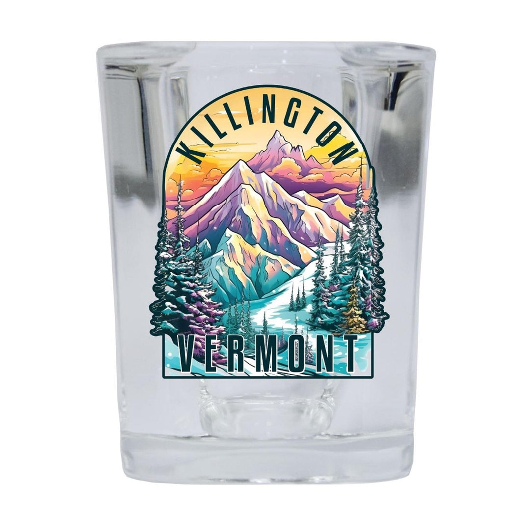 Killington Vermont Souvenir 2.5 Ounce Shot Glass Square Image 1